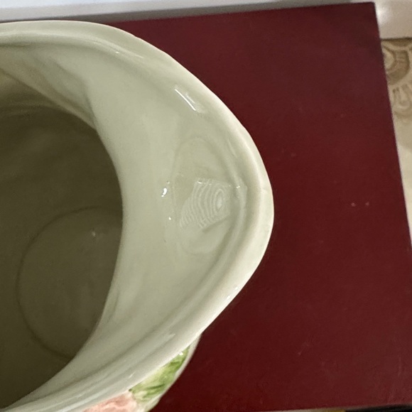 1987 VINTAGE 2 QT FITZ & FLOYD 3D HUMMING BIRD PITCHER - Picture 5 of 9